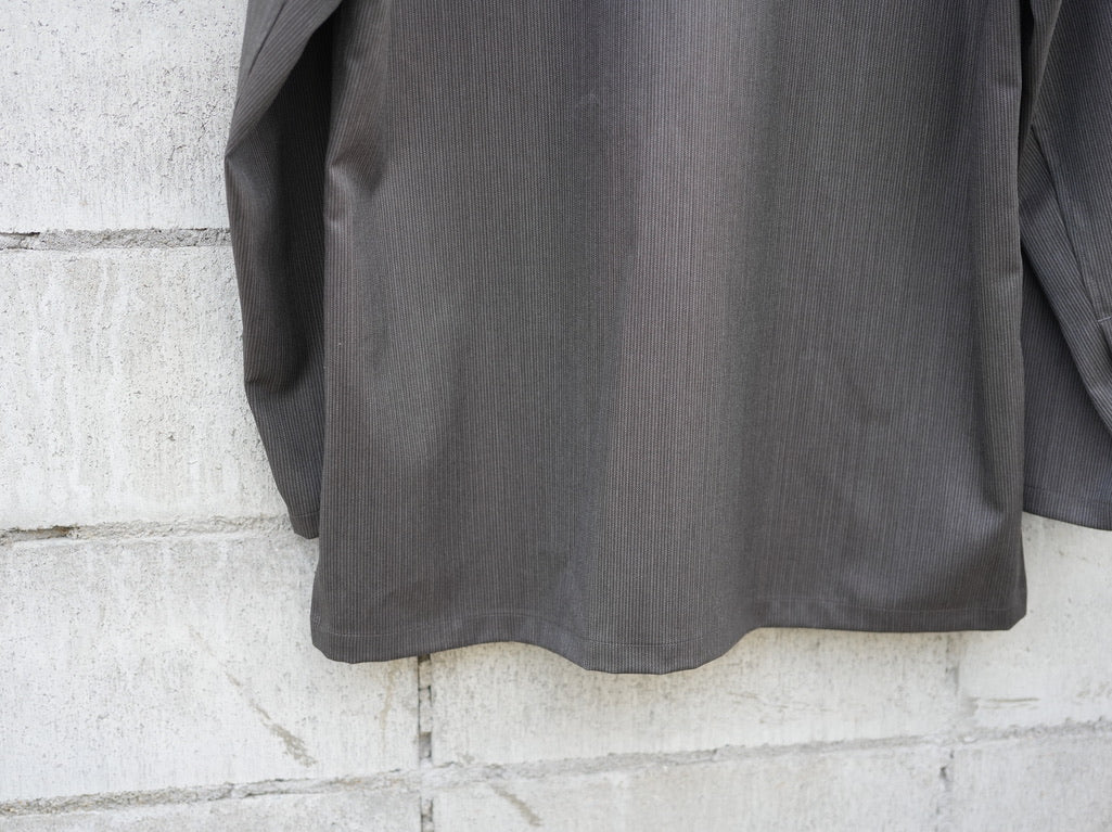 BISOWN ( ビソウン ) / BRITISH CLASSIC WOOL STITCH SHIRTS BROWN