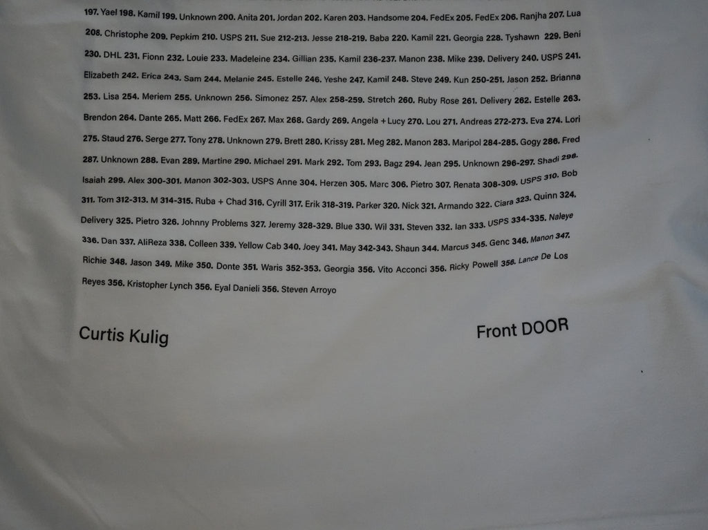 1729 project / Front DOOR T-shirt