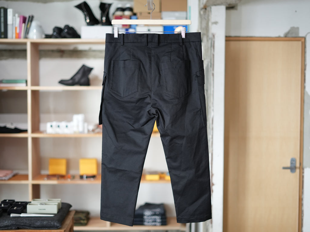 seishin / Big pocket cropped pants cotton