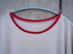 BISOWN (ビソウン) / PIMA MOKLODI RINGER TEE STONE × RED