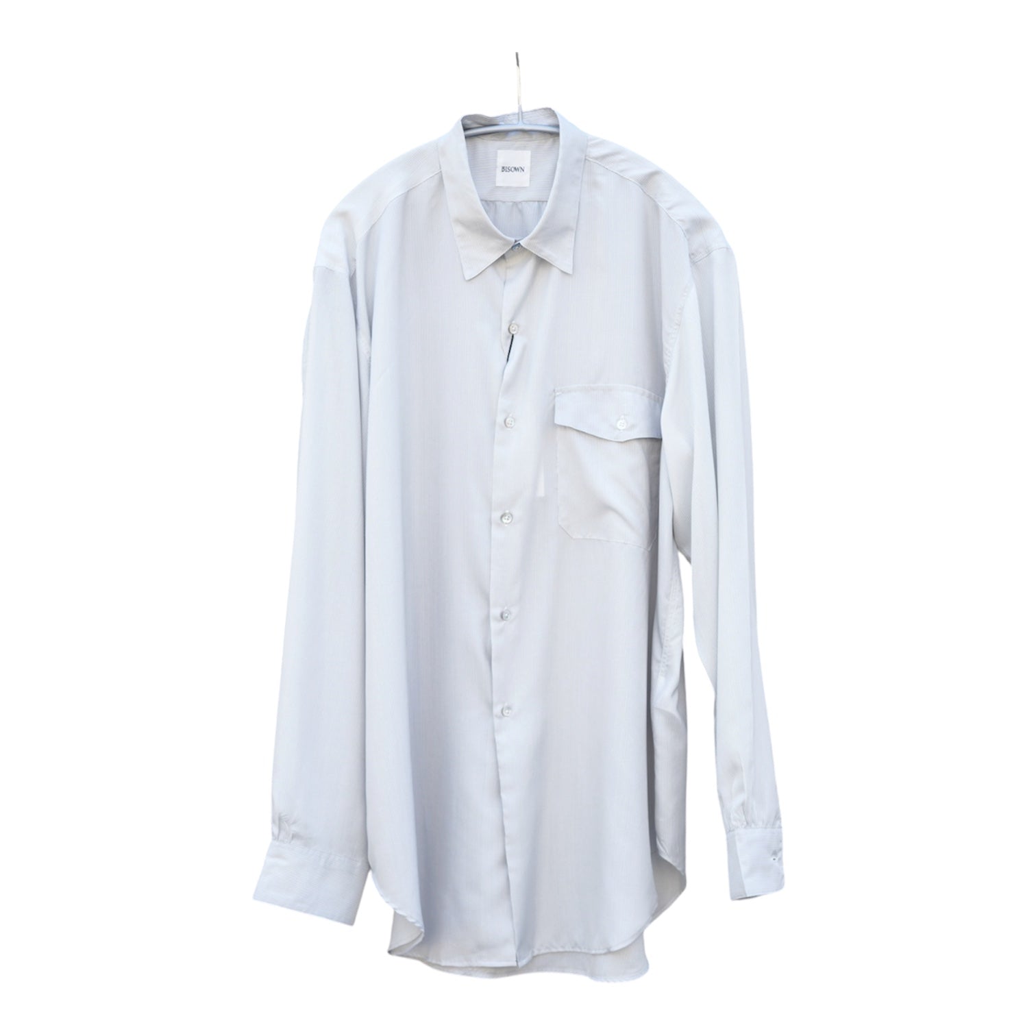 BISOWN (ビソウン) /SILK OFFICER SHIRTS STRIPE