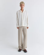 Sefr (セファー) / SENSE shirts White crepe