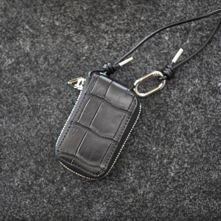 ITTI (イッチ) / CRISTY SMART KEY CASE CROCO black – about-fukuoka