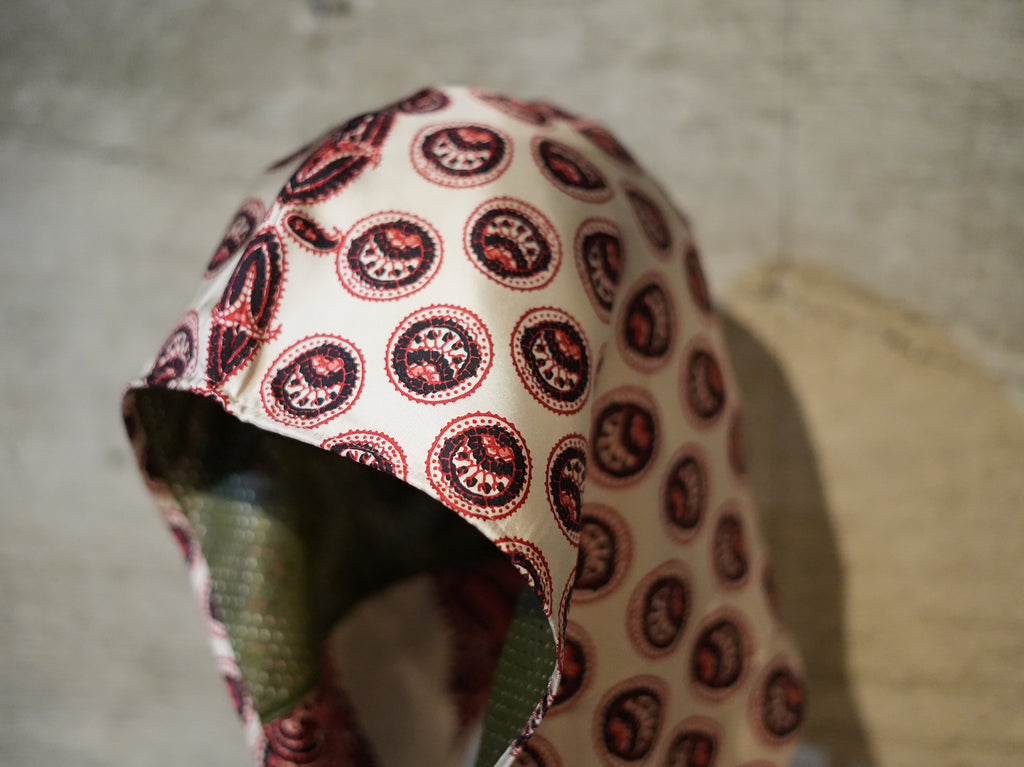 NOMA RHYTHM TEXTILE (ノーマ) / PAISLEY SILK HOODY SCARF
