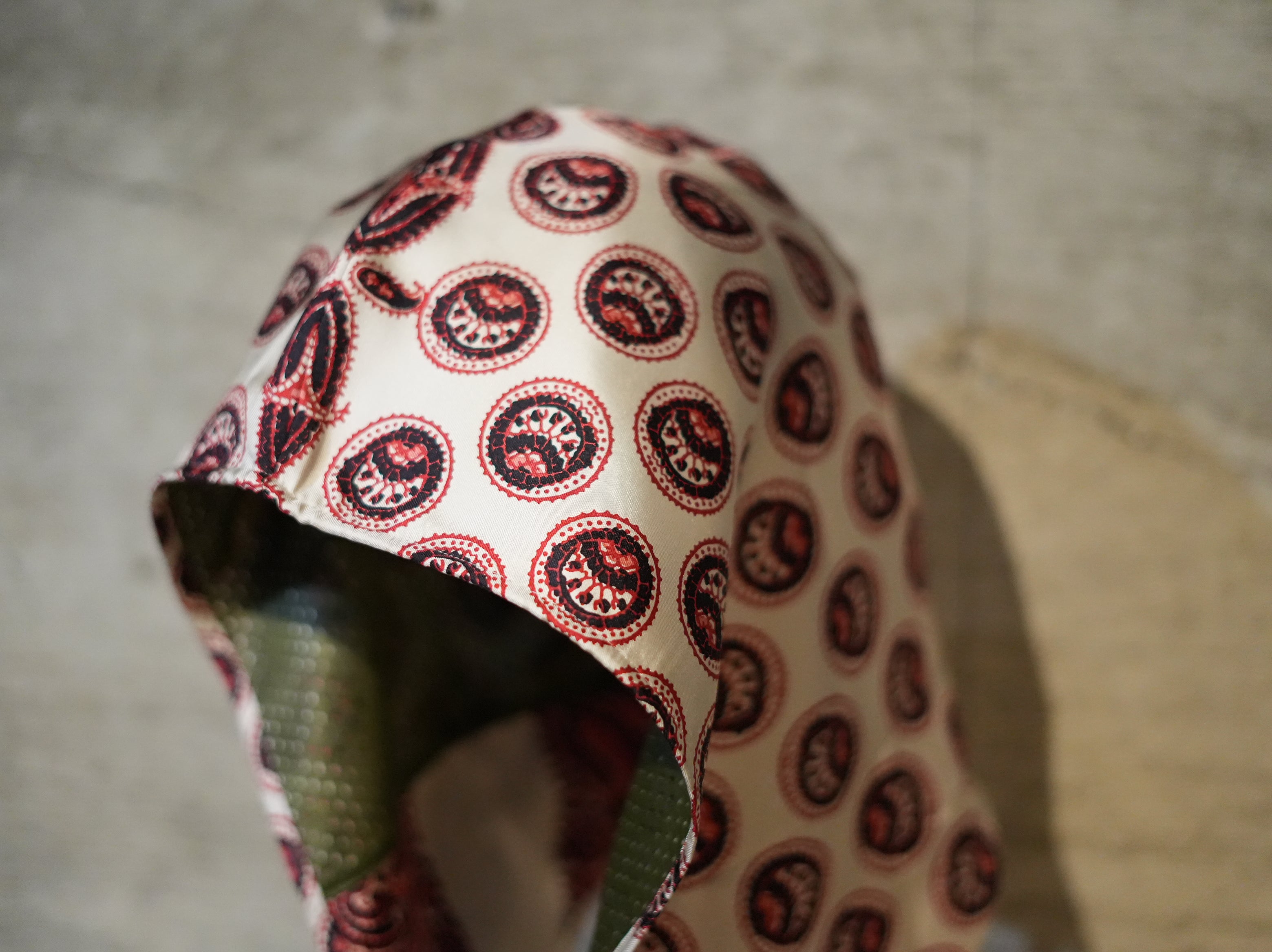 NOMA RHYTHM TEXTILE (ノーマ) / PAISLEY SILK HOODY SCARF