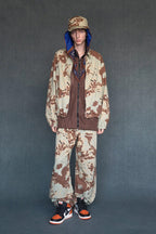NOMA RHYTHM TEXTILE (ノーマ) / CAMO FLOWER DOUBLE KNEE PANTS