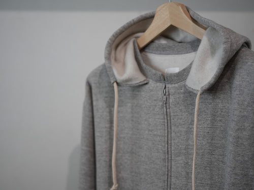 BISOWN ( ビソウン ) / AFTER HOODIE ZIP UP SWEAT