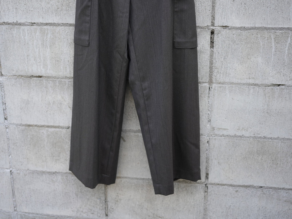 BISOWN ( ビソウン ) / BRITISH CLASSIC WOOL EASY PANTS 43 BROWN