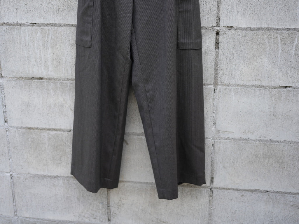 BISOWN ( ビソウン ) / BRITISH CLASSIC WOOL EASY PANTS 43 BROWN