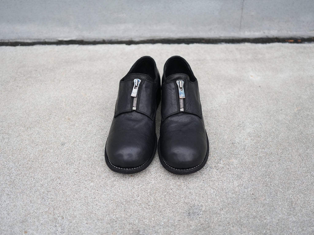 GUIDI (グイディ) / フロントジップダービー Frnot Zip Derby GR01 HORSE FULLGRAIN