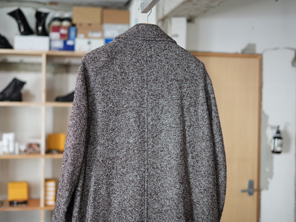 BISOWN (ビソウン) / LOOP TWEED DOUBLE BLEASTED COAT