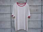 BISOWN (ビソウン) / PIMA MOKLODI RINGER TEE STONE × RED