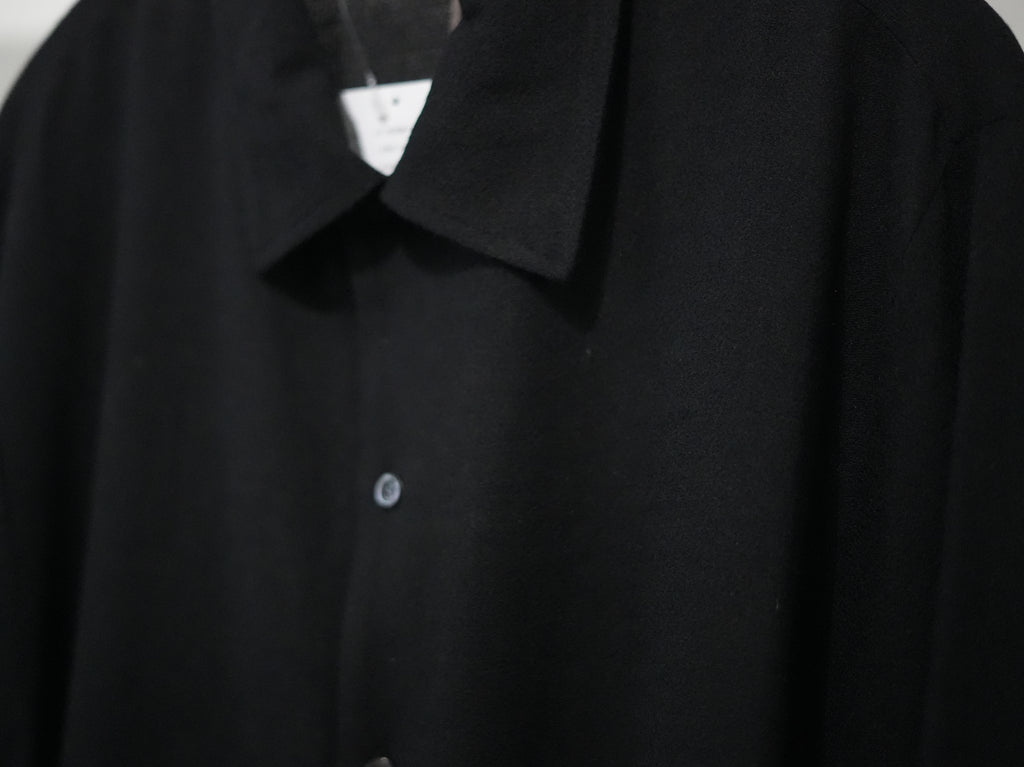 Sefr (セファー) / SENSE shirts Black crepe
