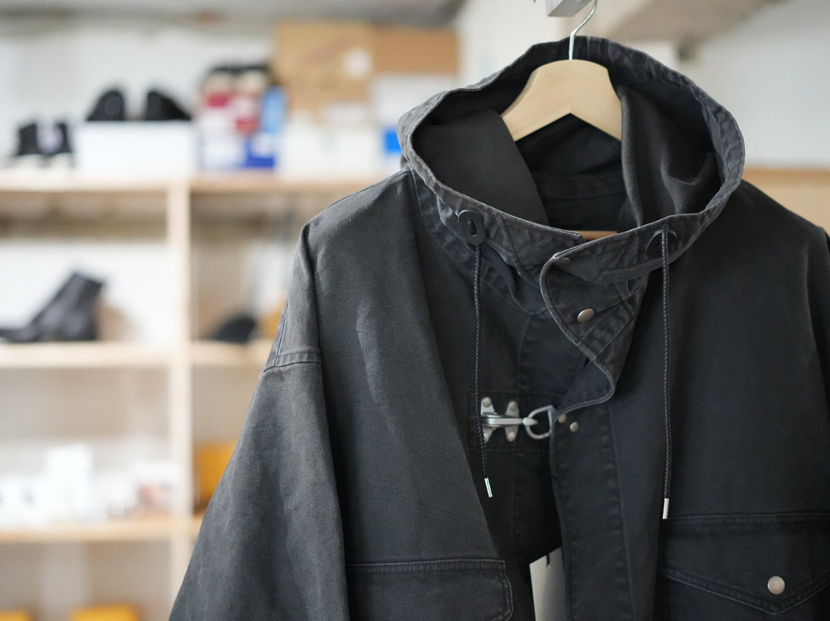 ensou. (エンソウ) / Fireman Parka Black