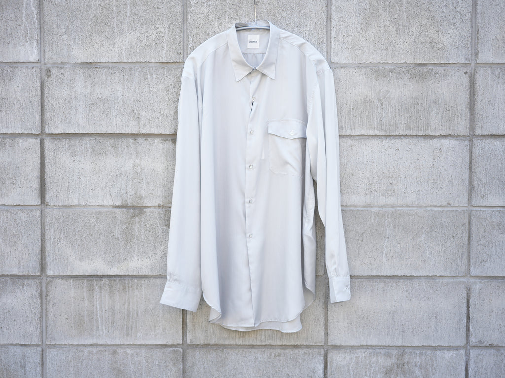 BISOWN (ビソウン) /SILK OFFICER SHIRTS STRIPE