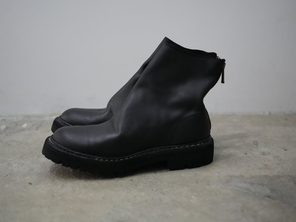 GUIDI (グイディ) / バックジップブーツ BACK ZIP BOOTS 796V_N HORSE FULLGRAIN