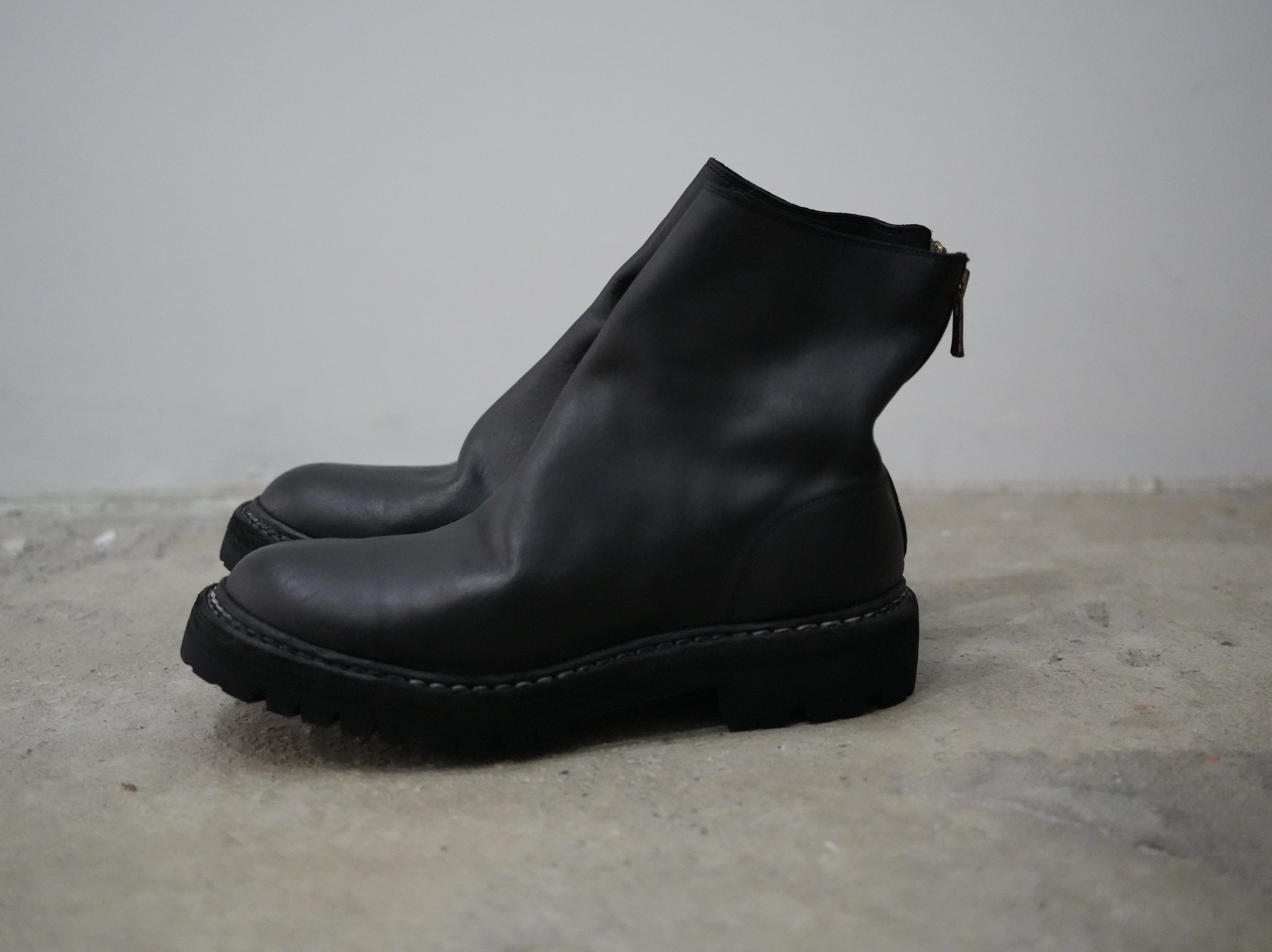 GUIDI (グイディ) / バックジップブーツ BACK ZIP BOOTS 796V_N HORSE FULLGRAIN