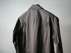 mando (マンド) / Front Zip Rib Panel Shirt