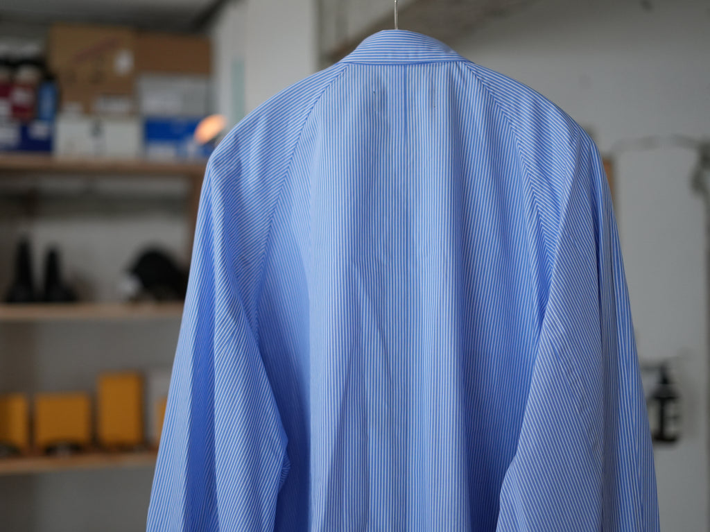 ensou. (エンソウ) / Big Raglan-sleeve shirts Blue