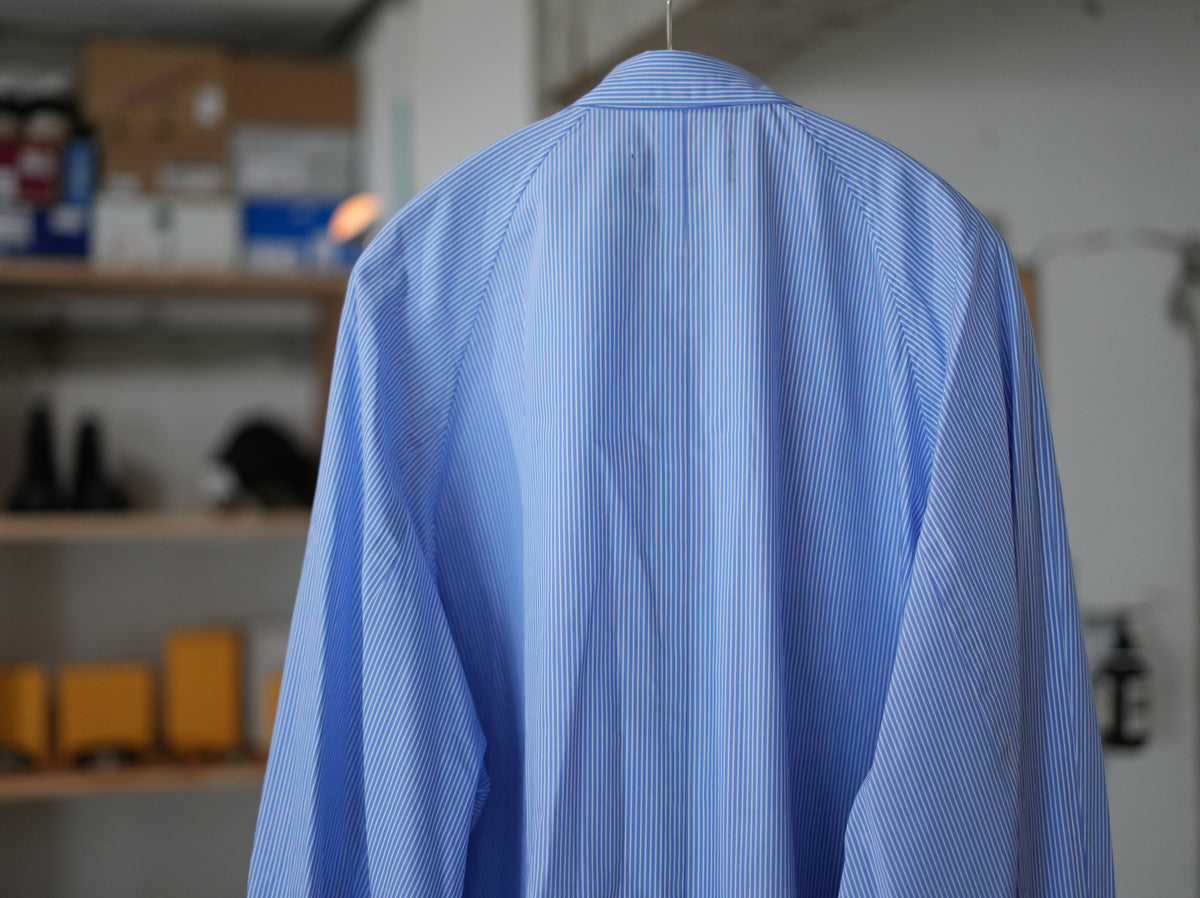ensou. (エンソウ) / Big Raglan-sleeve shirts Blue