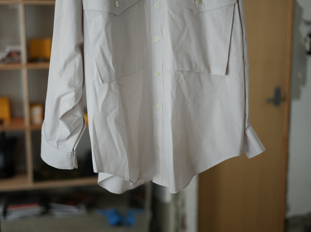ensou. (エンソウ) / Big Raglan-Sleeve shirts Beige