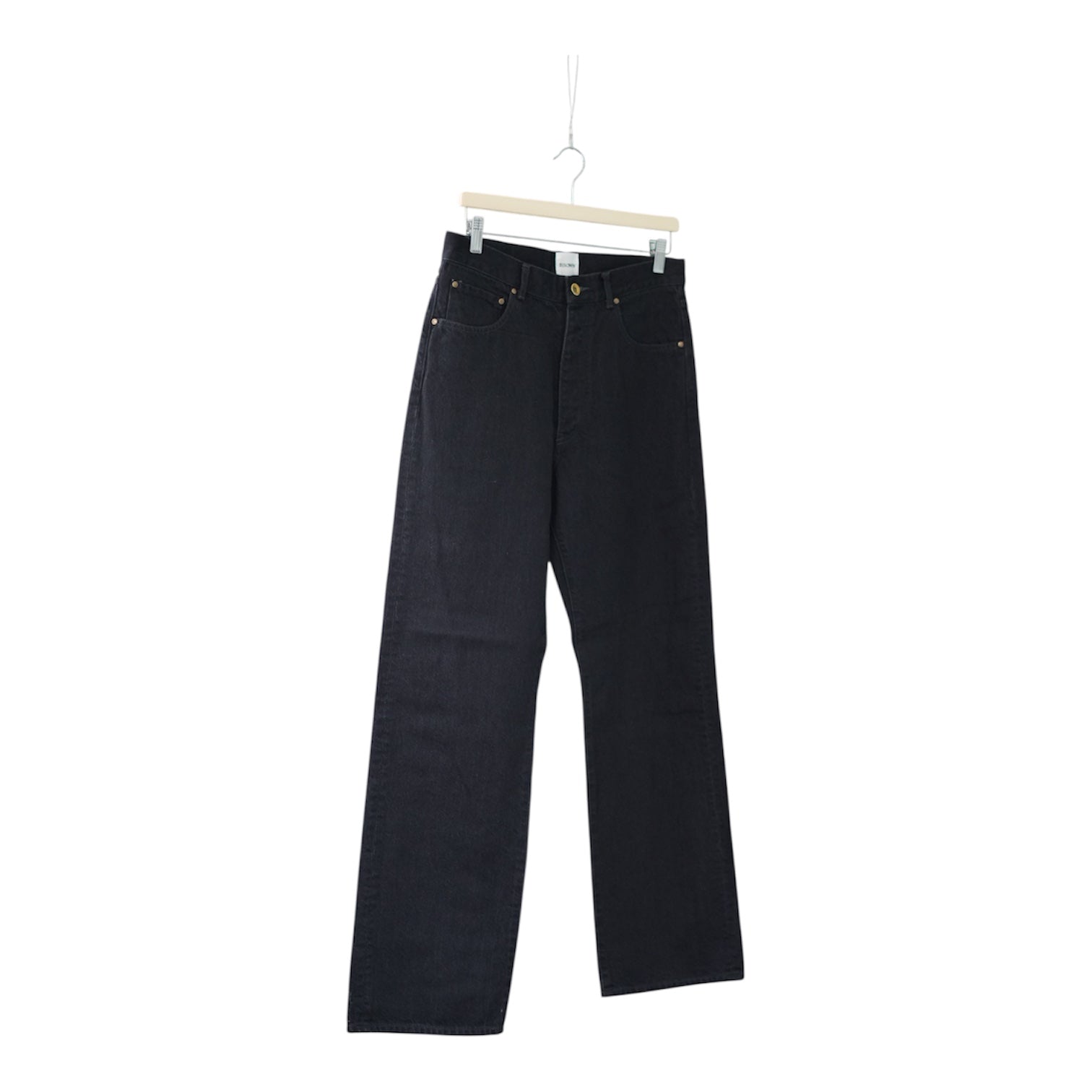 BISOWN (ビソウン) / CO/HE PURE STRAIGHT DENIM W BLK