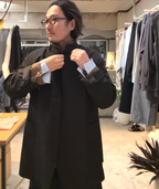 ensou. (エンソウ) / Hypersized Blazer a.Black Stripe