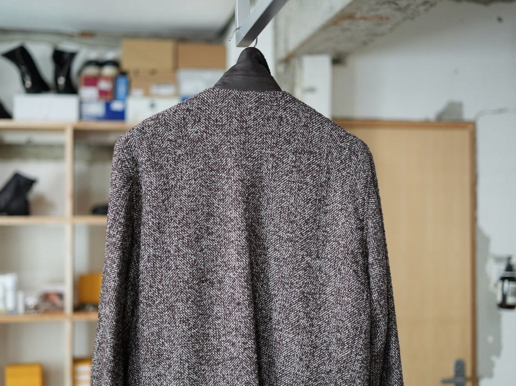 BISOWN (ビソウン) / LOOP TWEED SEAM POCKET BLOUSON