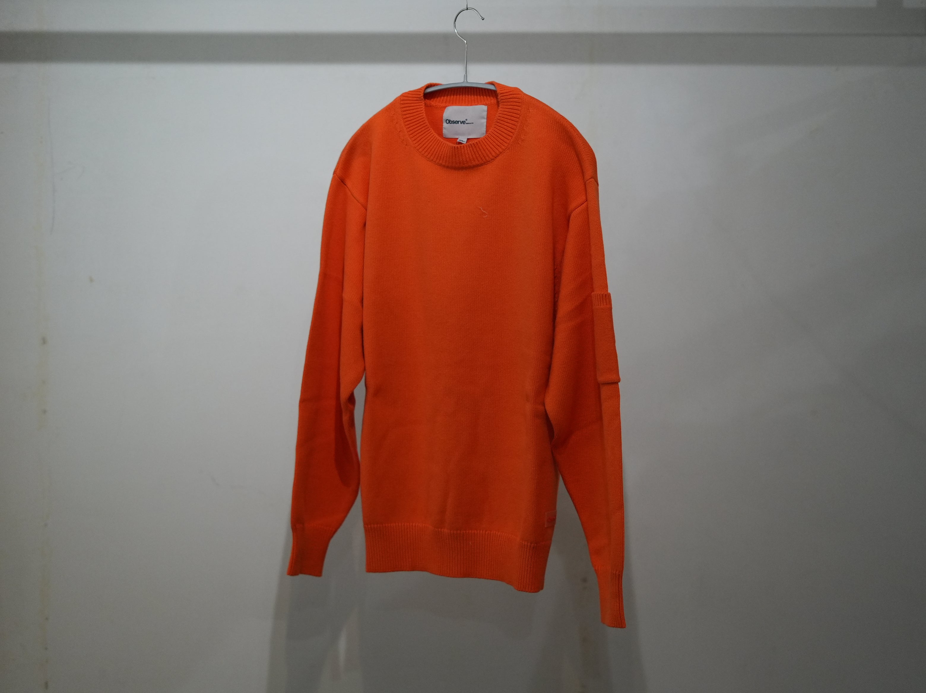 Observe (オブサーブ) / Pocket knit Orange