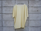 BISOWN (ビソウン) / PIMA MOKLODI RINGER TEE YELLOW × WHITE