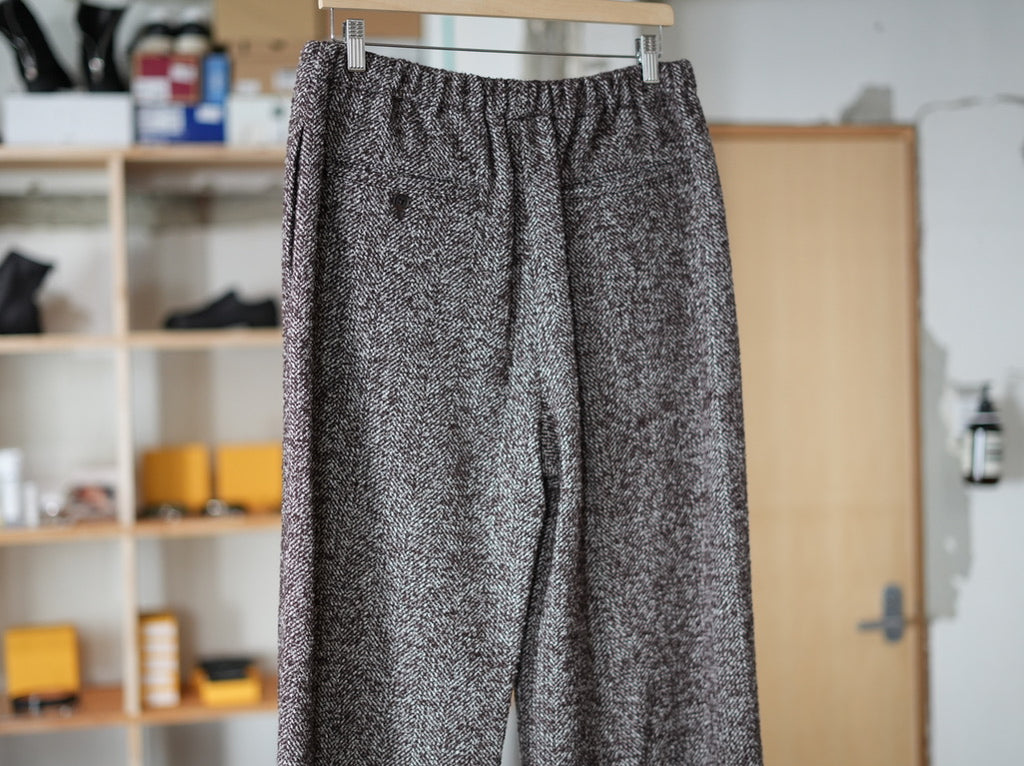 BISOWN (ビソウン) / LOOP TWEED WIDE EASY PANTS