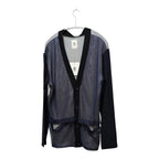 mando (マンド) / mesh panel cardigan