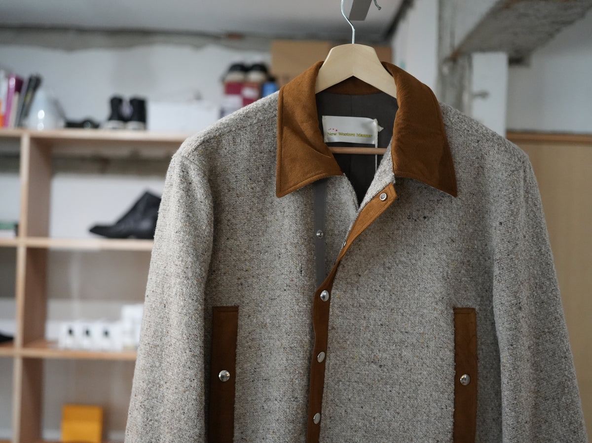 New Western Manner / BIG ARM CHORE COAT TWEED