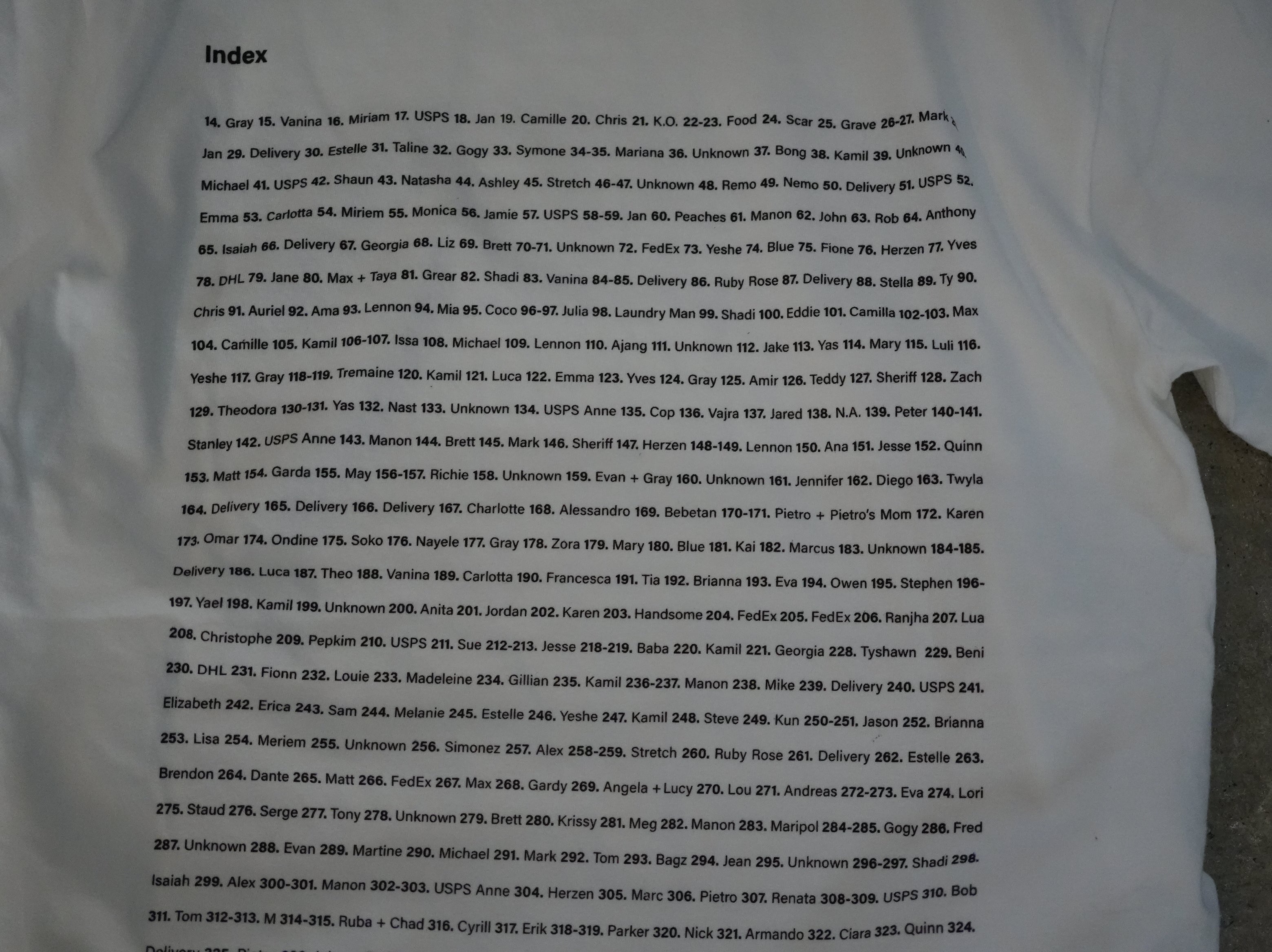 1729 project / Front DOOR T-shirt