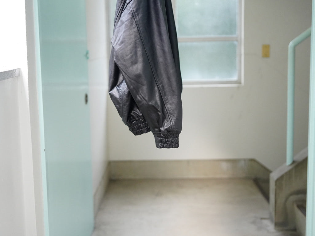 SISE (シセ) / LEATHER BALLOON BLOUSON