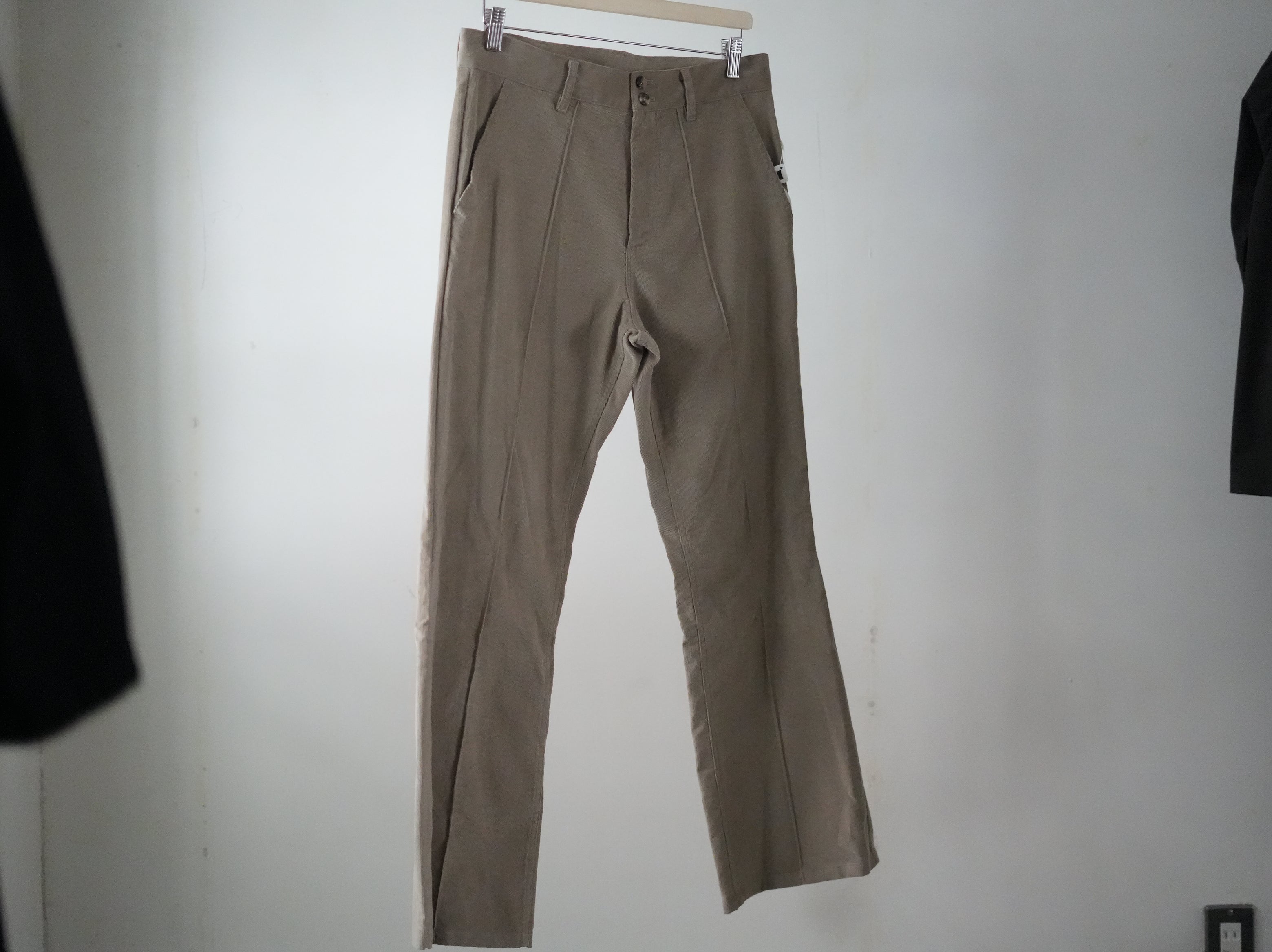 NOMA RHYTHM TEXTILE (ノーマ) / BOOTS CUT TROUSERS beige