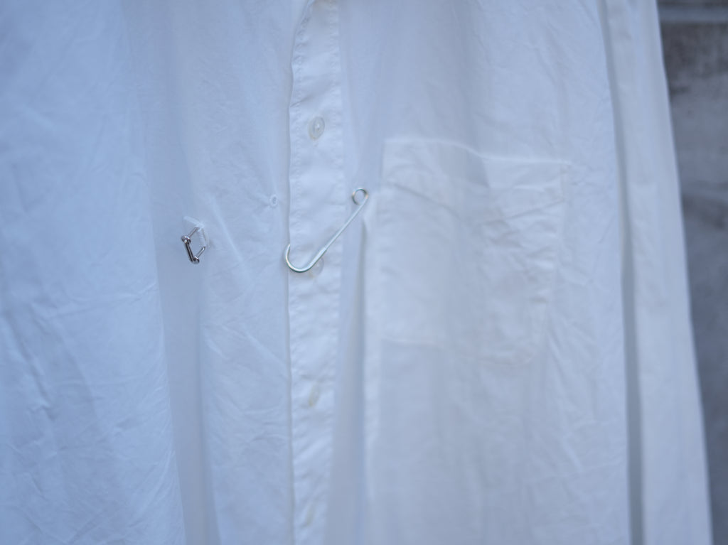 ensou. (エンソウ) / Ribbon Shirts a.white