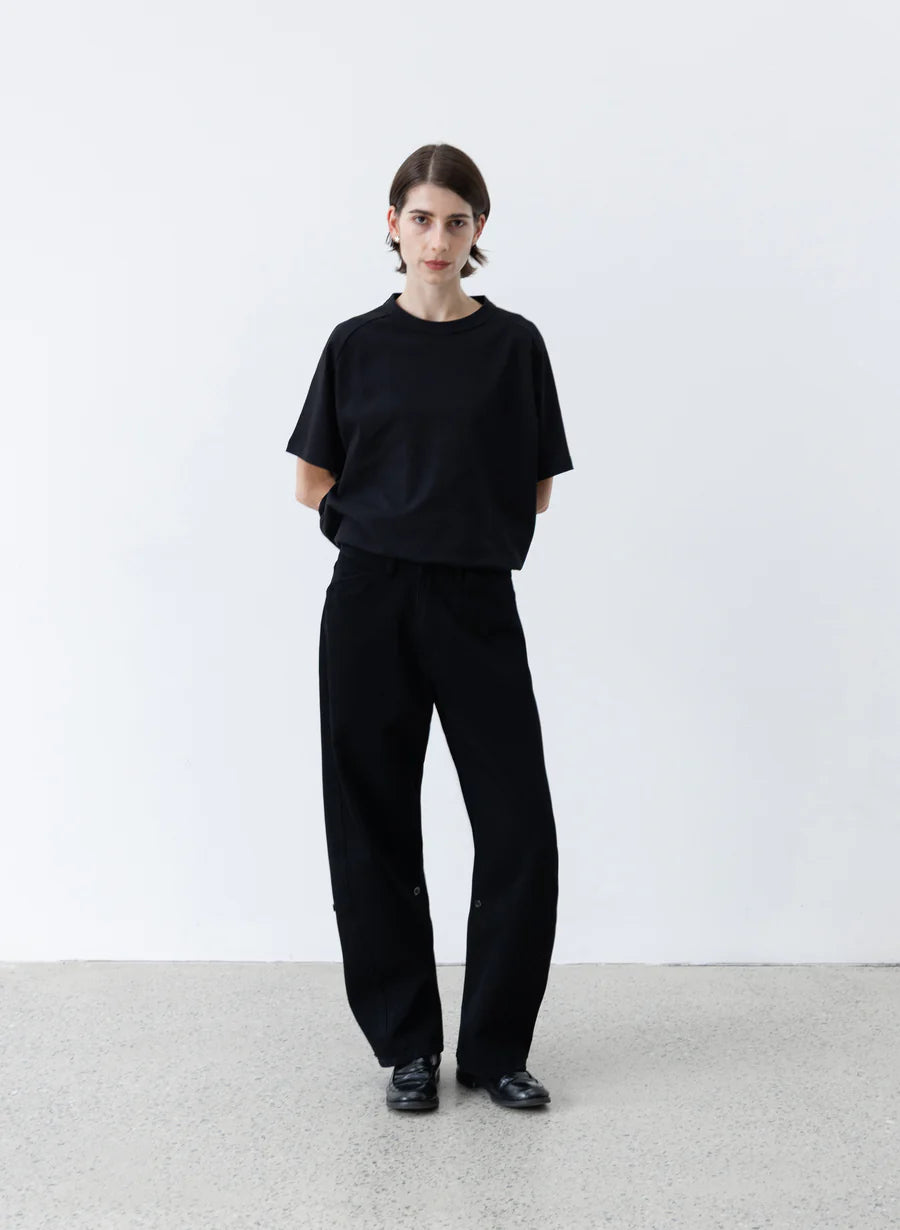 Observe (オブサーブ) / Raglan T-shirts Black
