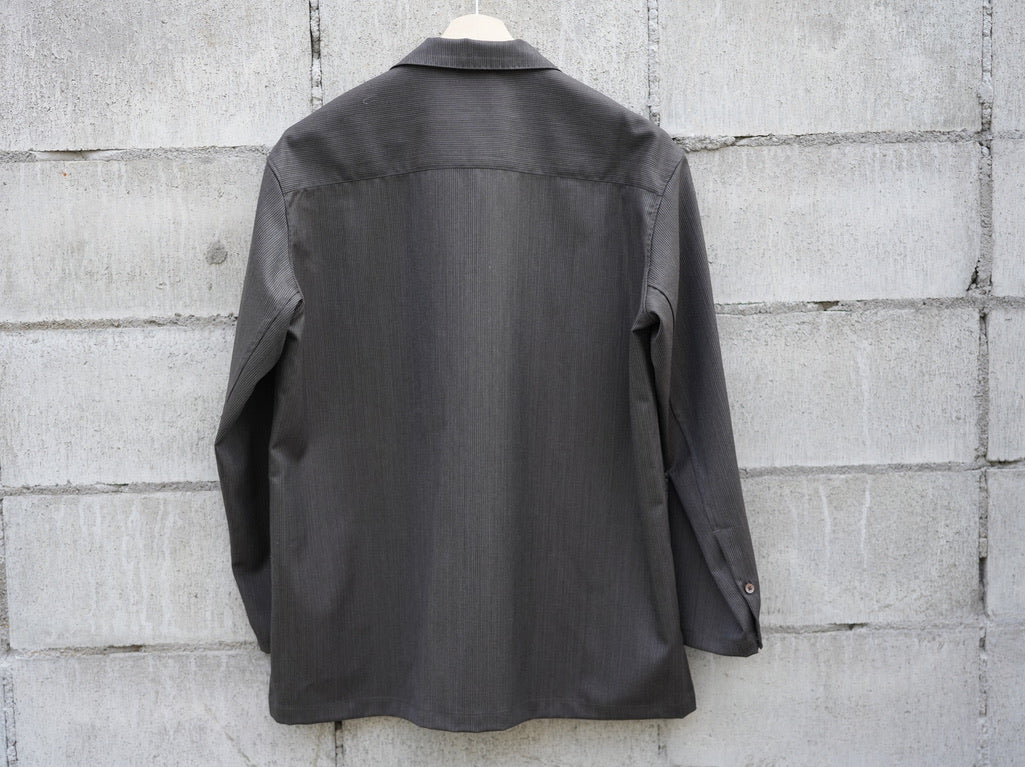 BISOWN ( ビソウン ) / BRITISH CLASSIC WOOL STITCH SHIRTS BROWN