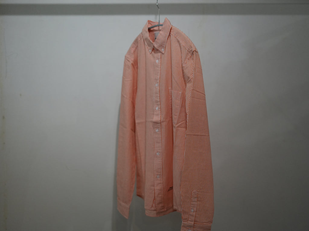 Observe (オブサーブ) / Pinstripe oxford Shirts Orange