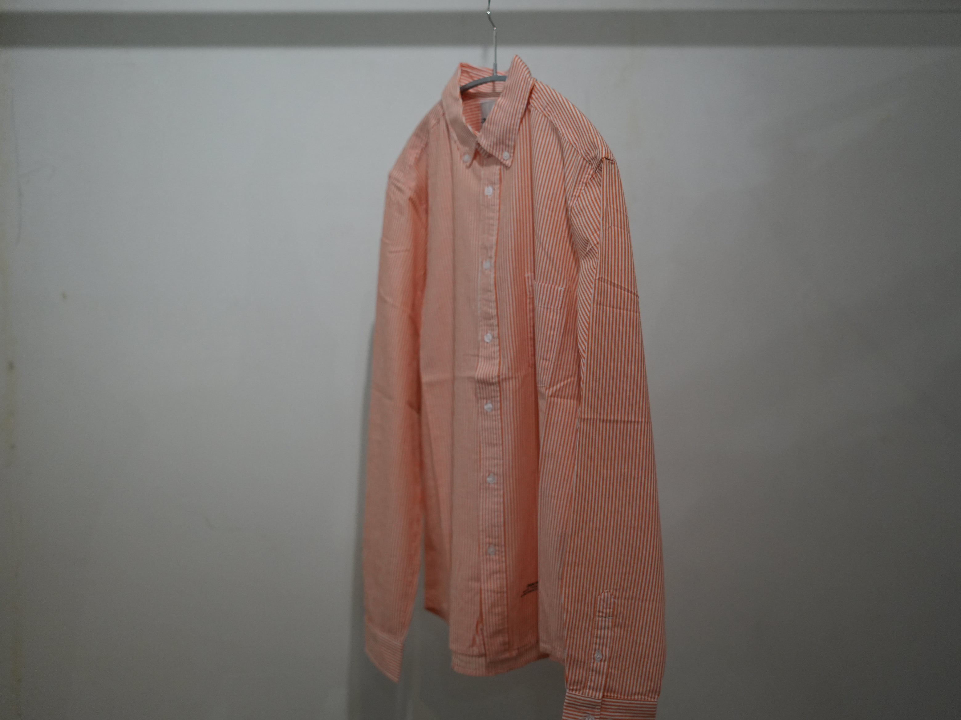 Observe (オブサーブ) / Pinstripe oxford Shirts Orange