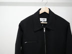 MM6 maison margiela ( エムエムシックス ) / Double Face Wool Zip Blouson Black