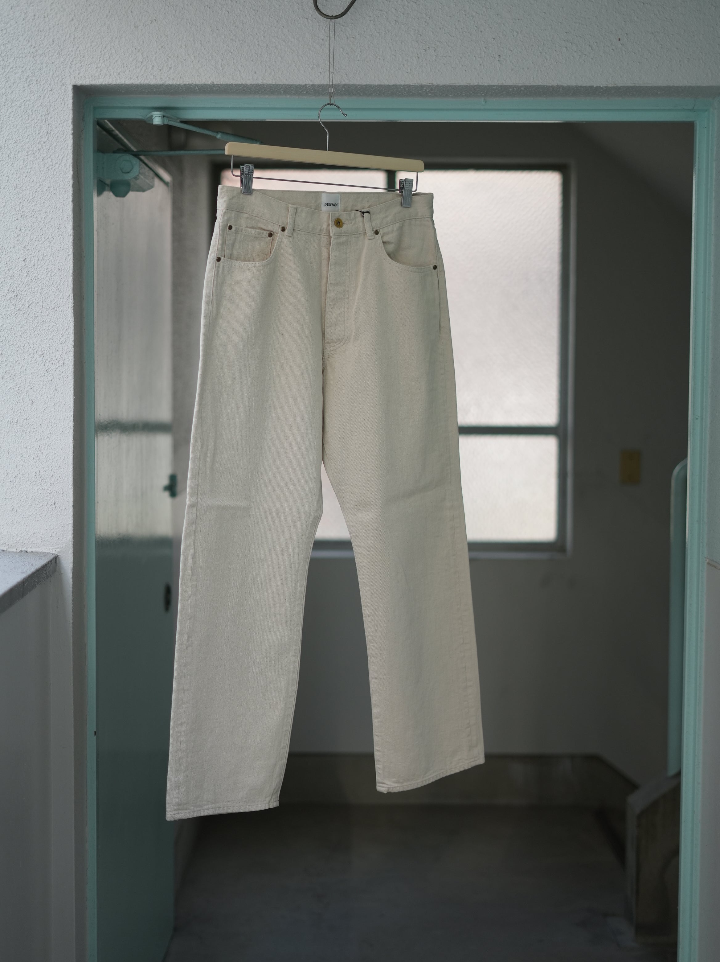 BISOWN (ビソウン) / CO/HE PURE STRAIGHT DENIM UN DYED