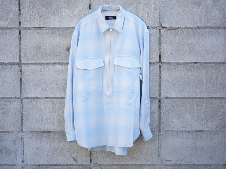 ensou. Half-zip shirts Sonic Blue 2
