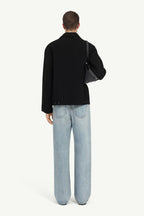 MM6 maison margiela ( エムエムシックス ) / Double Face Wool Zip Blouson Black