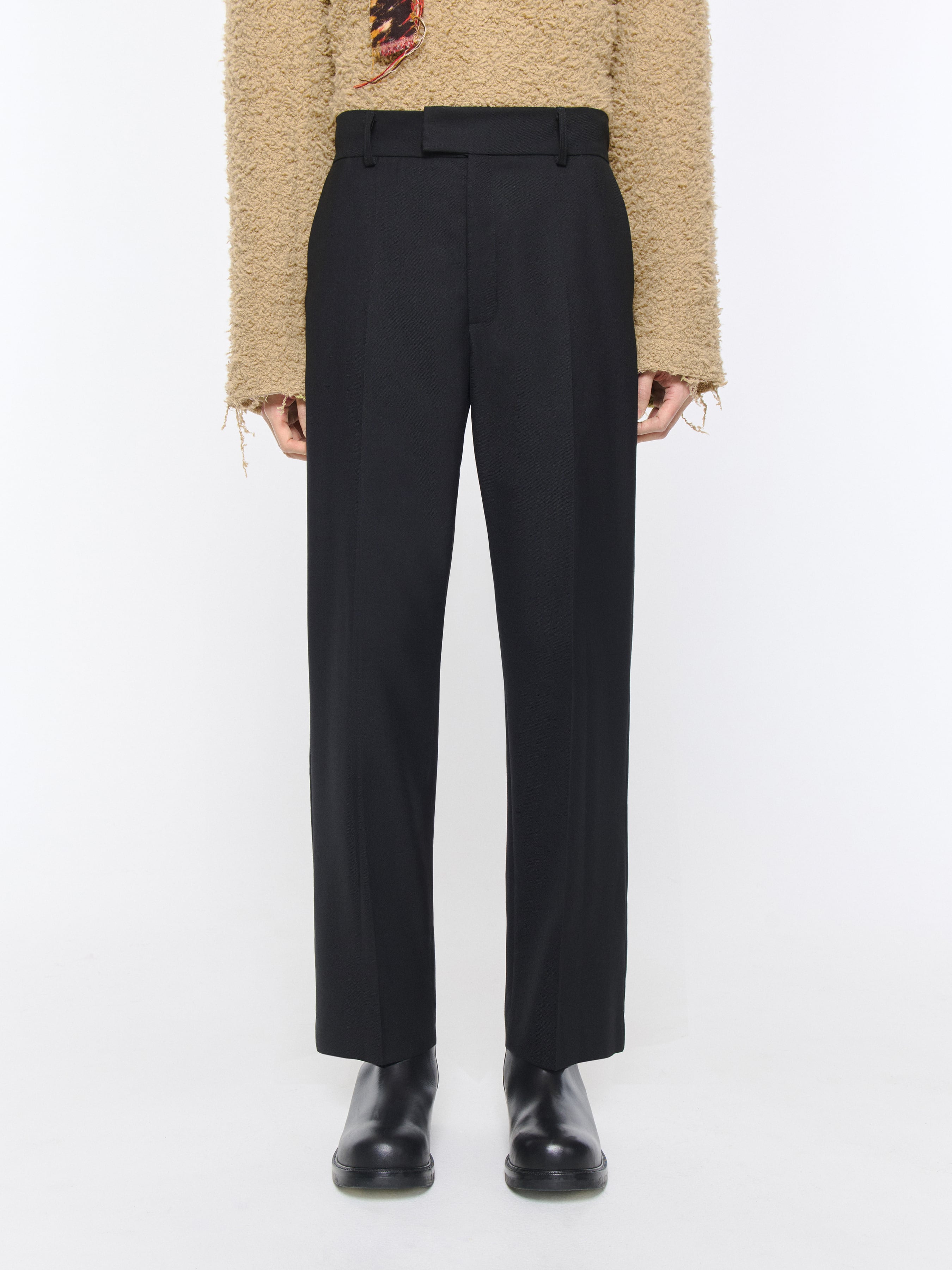 Sefr (セファ) / MIKE SUIT TROUSERD BLACK