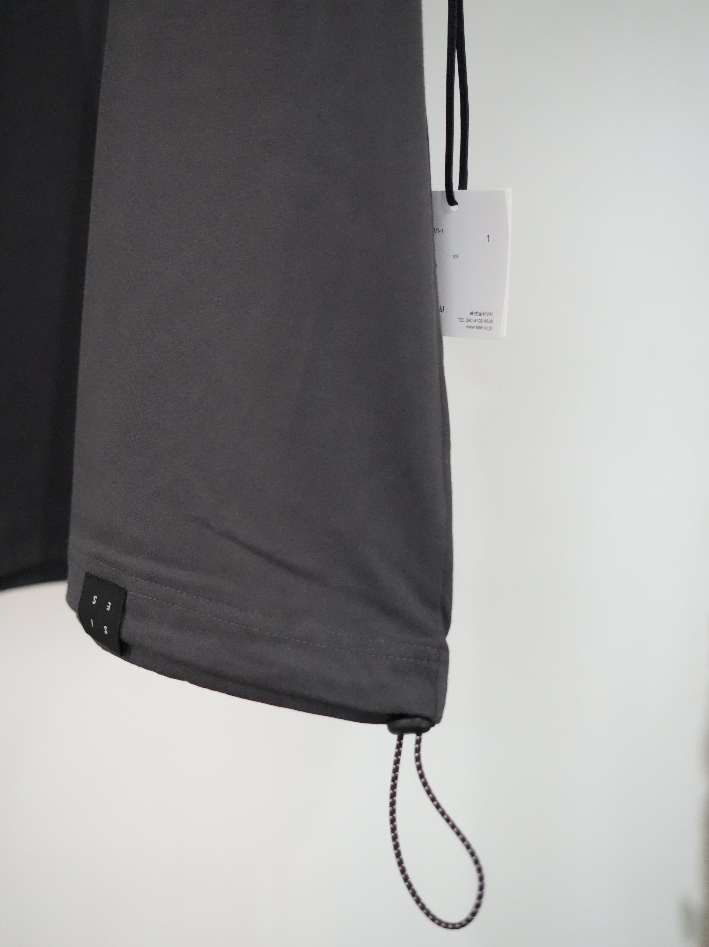 SISE (シセ) / CODE T-shirts SUMI