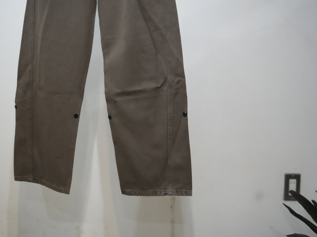 Observe (オブサーブ) / Twisted cambia denim pants Taupe