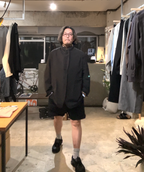 ensou. (エンソウ) / Hypersized Blazer a.Black Stripe