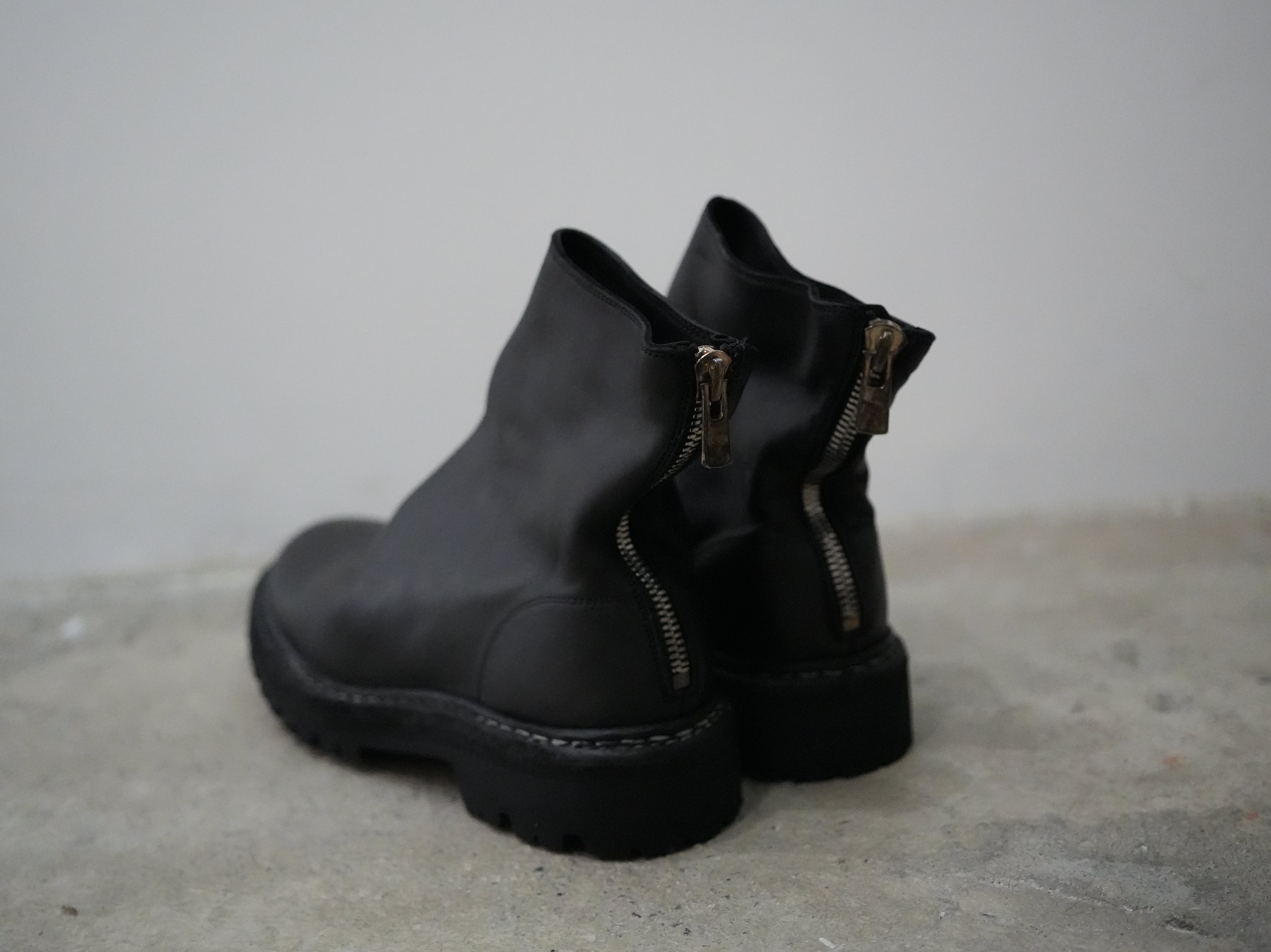 GUIDI (グイディ) / バックジップブーツ BACK ZIP BOOTS 796V_N HORSE FULLGRAIN